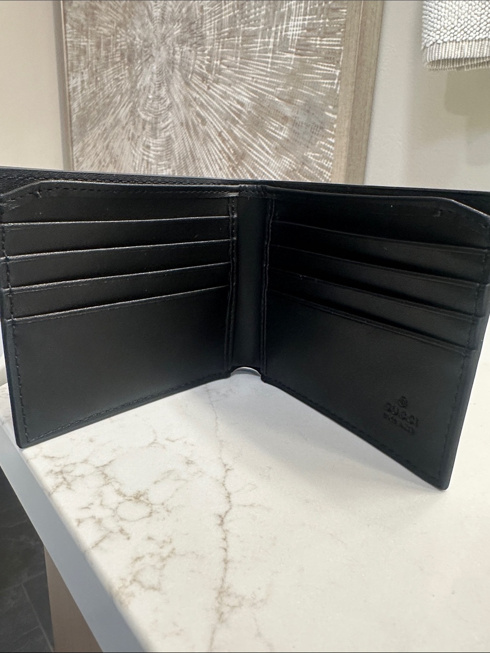 Gucci GG Supreme Tiger Bifold Wallet Beige - Picture 4 of 4